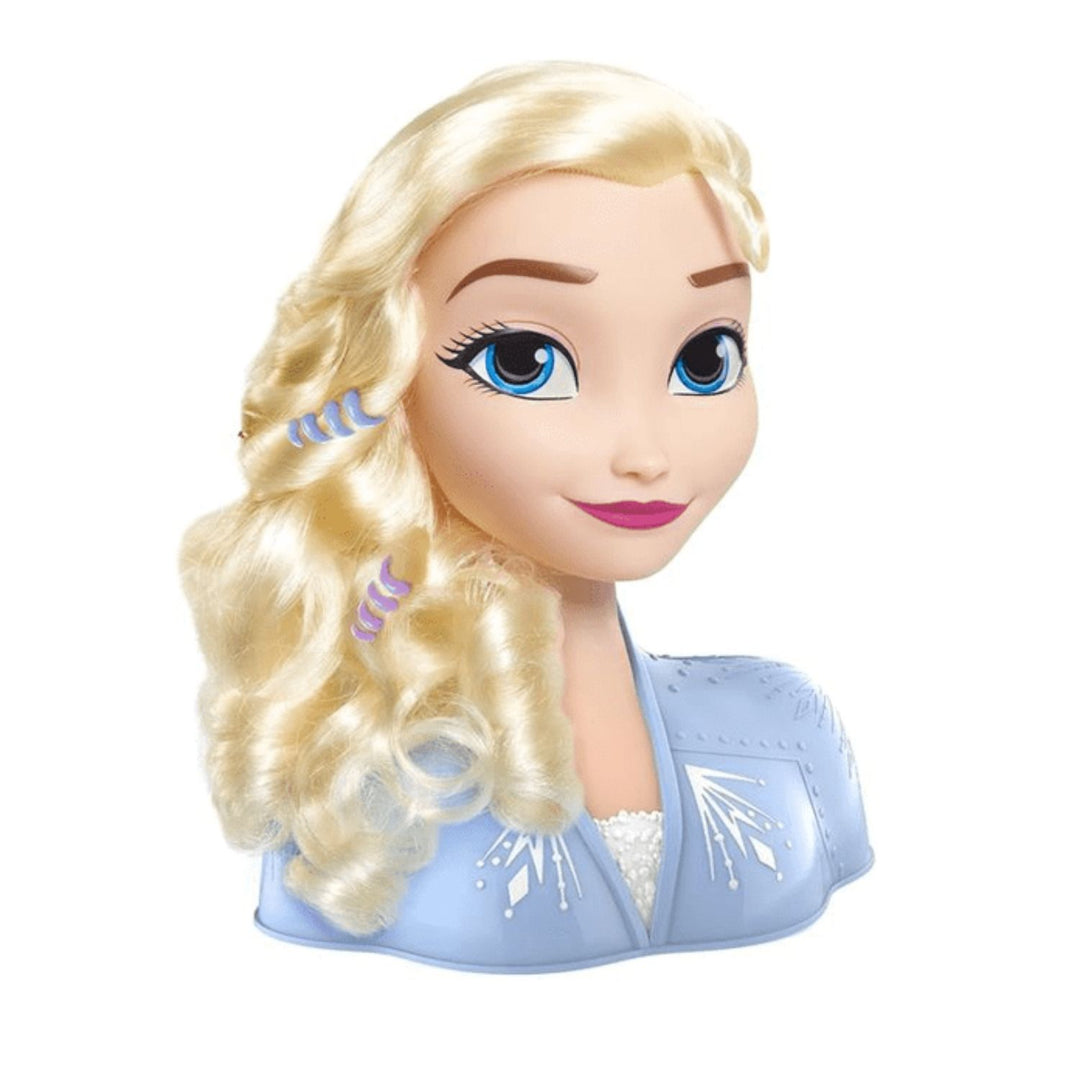 Głowa do stylizacji Frozen Kraina Lodu II Elsa plus akcesoria