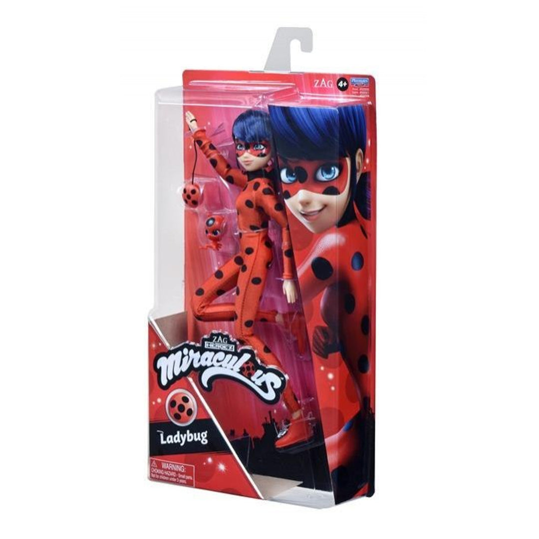 Miraculous Ladybug lalka Biedronka wiernie odwzorowująca bajkową postać