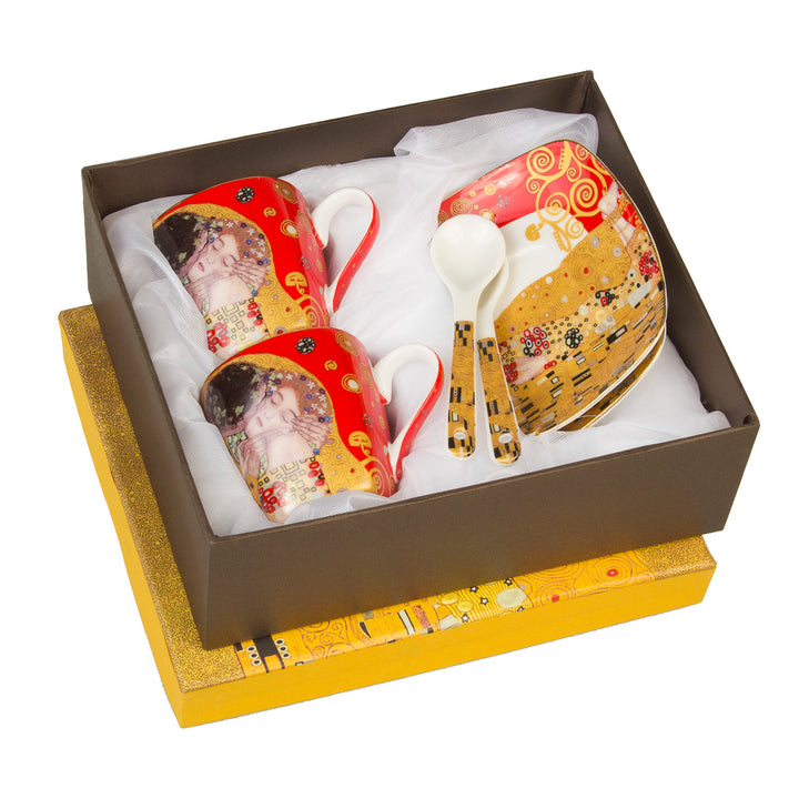 Zestaw filiżanki porcelana do espresso ze spodkiem W20KL706-22591