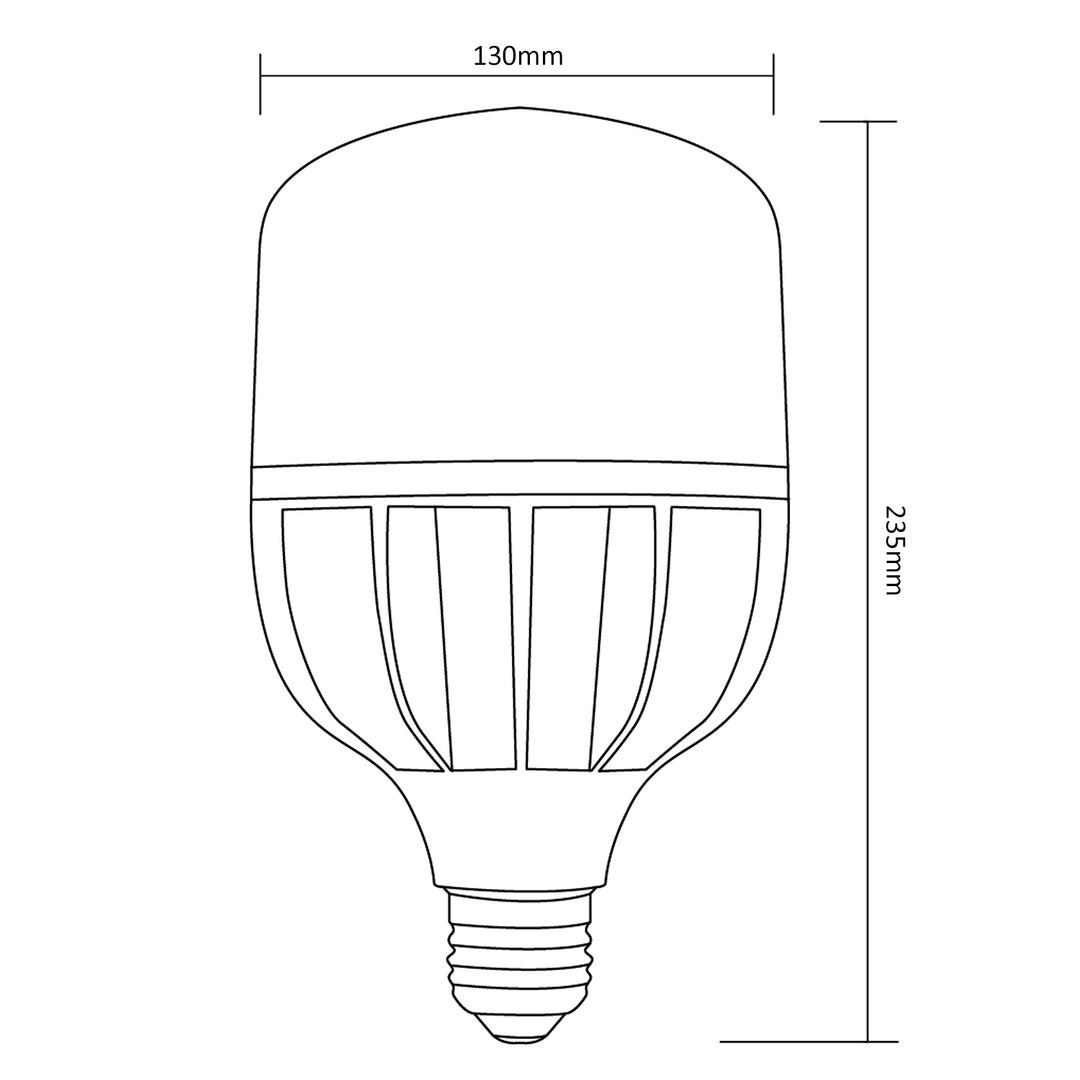 Żarówka LED Maclean, E27, 50W, 220-240V AC, NW neutralna biała, 4000K, 5000lm, MCE263