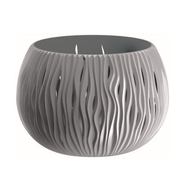 Doniczka z wkładem Prosperplast Sandy Bowl DSK240 405U szara