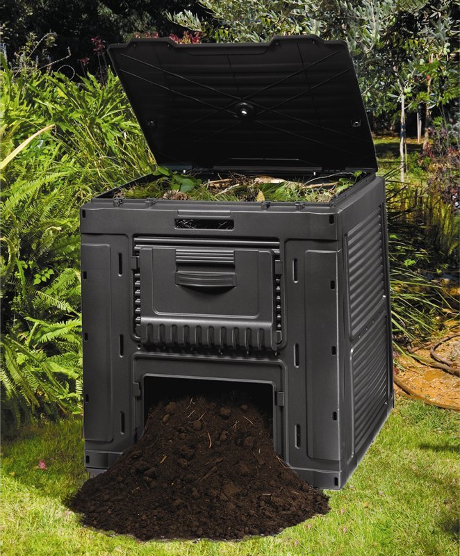 Kompostownik z podstawą Keter E-COMPOSTER 470L czarny 231415