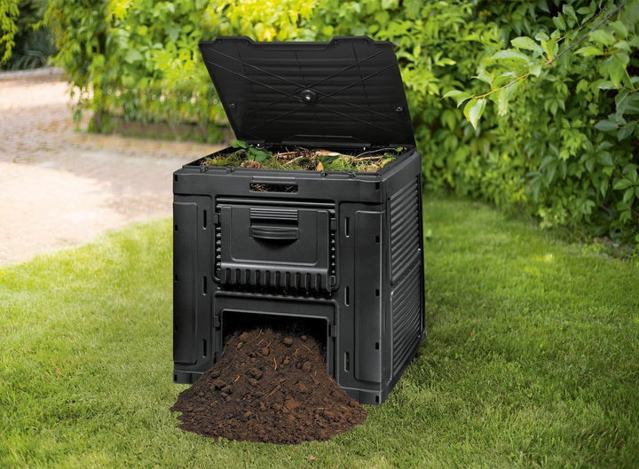 Kompostownik z podstawą Keter E-COMPOSTER 470L czarny 231415