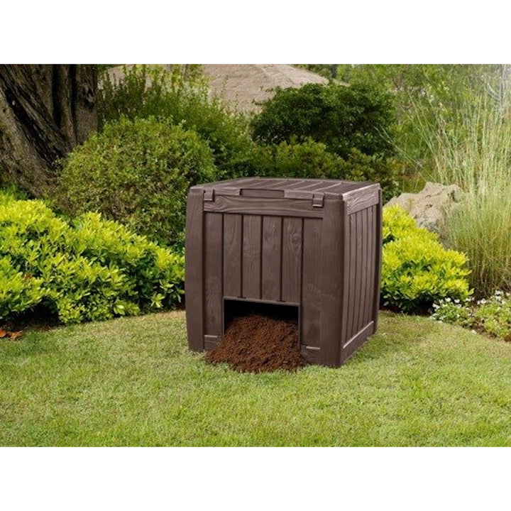 Kompostownik z podstawą Keter Deco Composter 340L kolor brązowy 231600