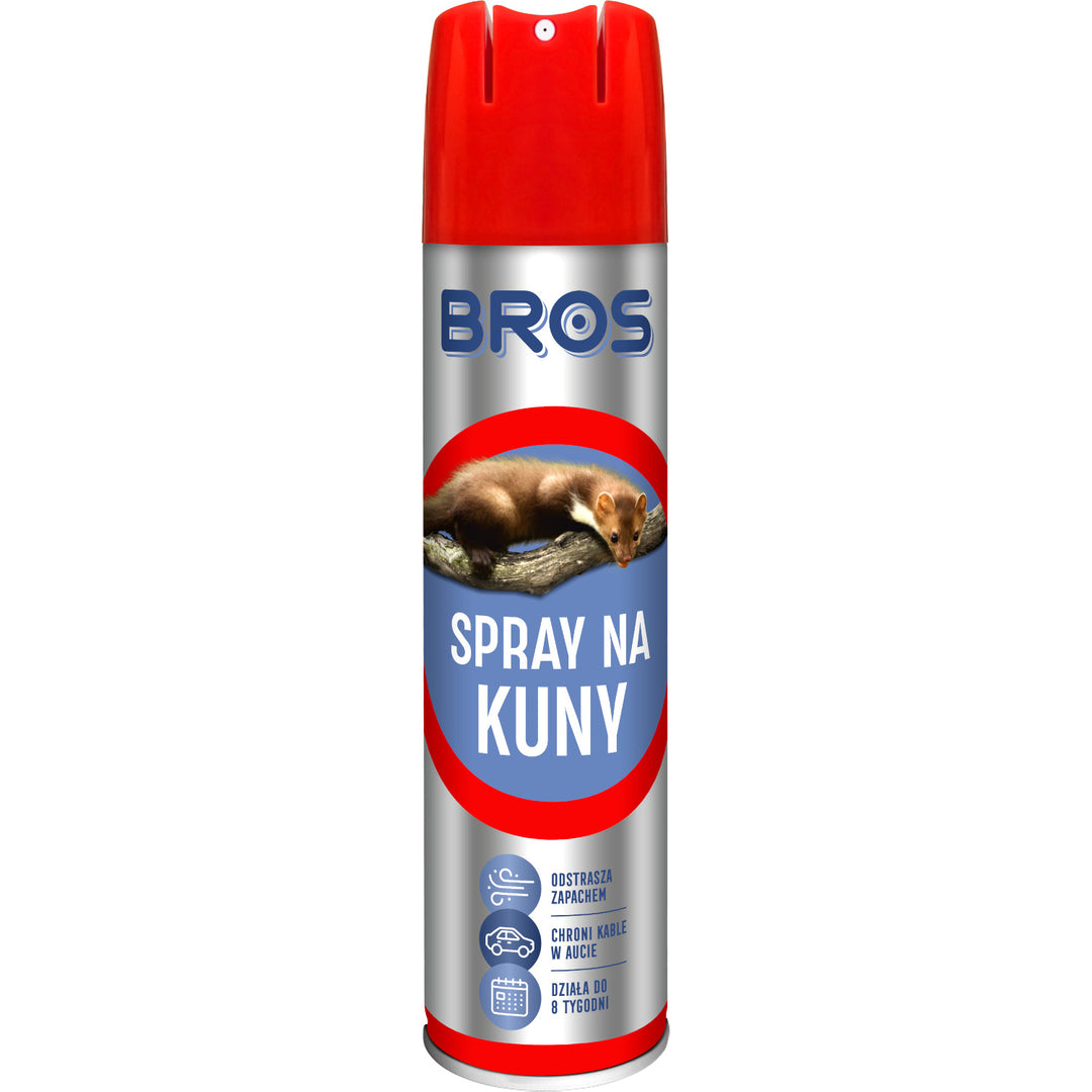 Odstraszasz preparat na kuny w sprayu 400ml Bros antykuna