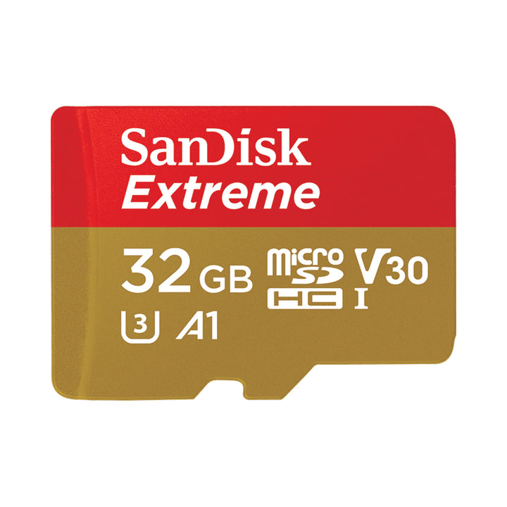 Karta pamięci microSD SanDisk, pojemność 32GB, do GoPro, Extreme