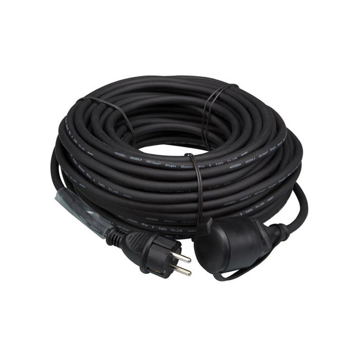 GUMOWY PRZEDŁUŻACZ Z RURKĄ TERMOKURCZLIWĄ - 3G1.5 - 25 m