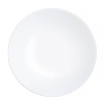 Komplet obiadowy LUMINARC Diwali biały 18-elementowy dla 6 osób