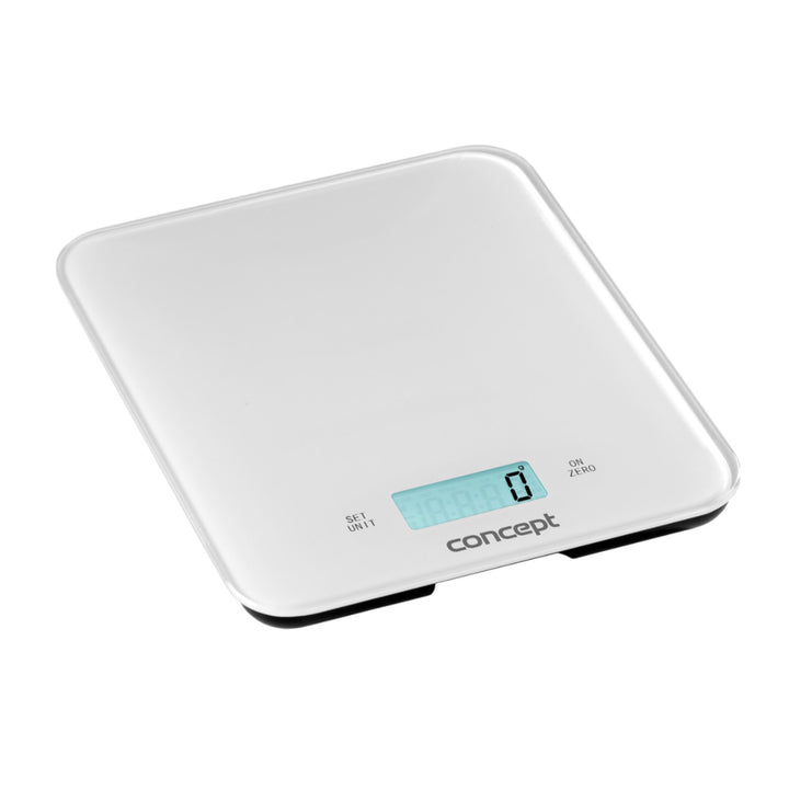Waga kuchenna cyfrowa 15kg LCD Concept biała VK5711