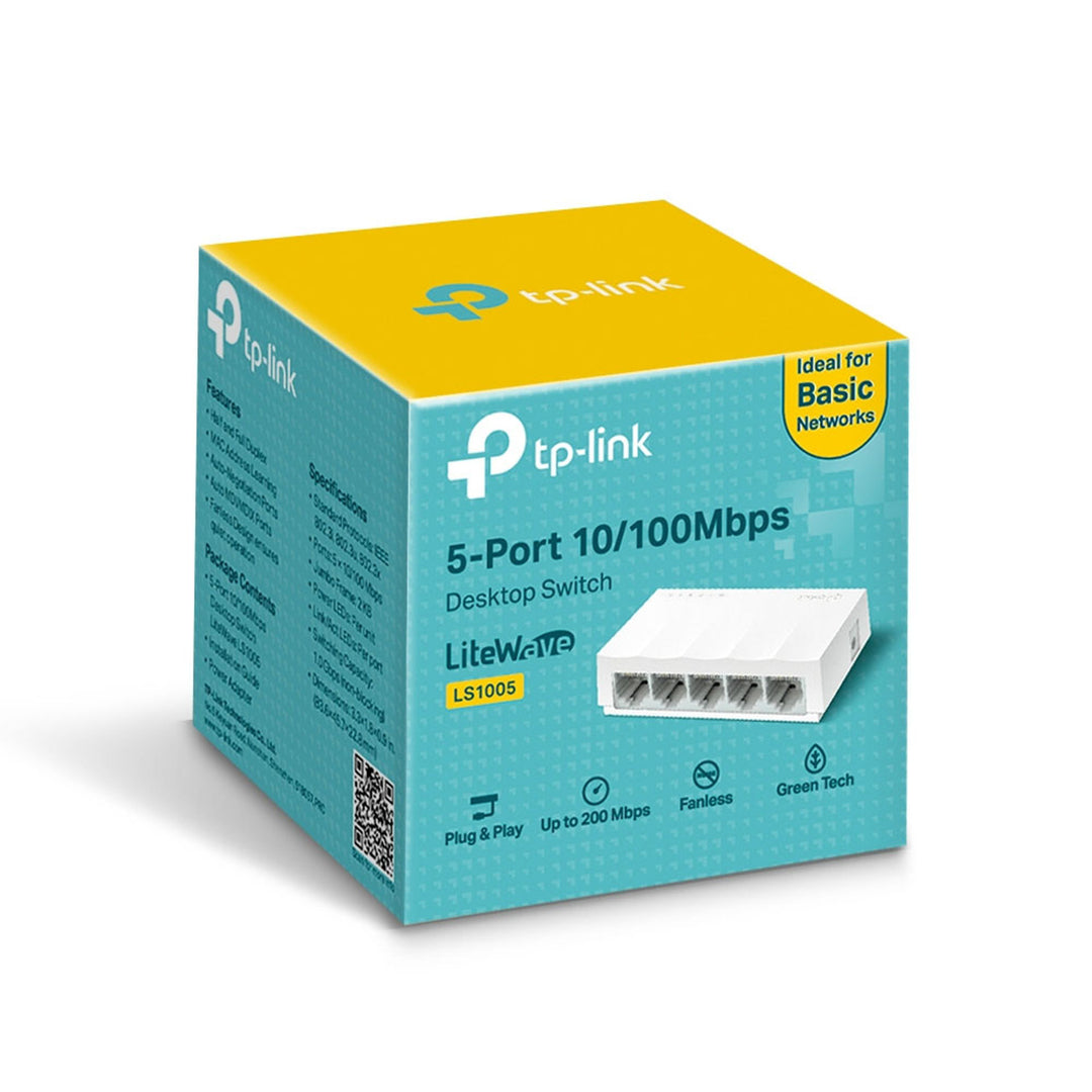Switch przełącznik LS1005 5 portów TP-Link 10/100 Mb/s