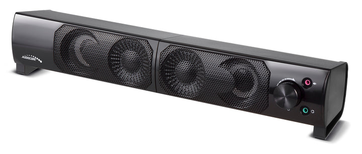 Głośniki komputerowe soundbar Audiocore 3Wx2, LED, USB 5v, wejście liniowe, AC955