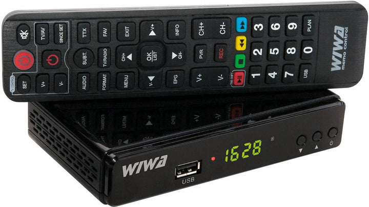Tuner DVB-T/T2 memo H.265 Wiwa idealny do odbioru nowego sygnału DVB T2