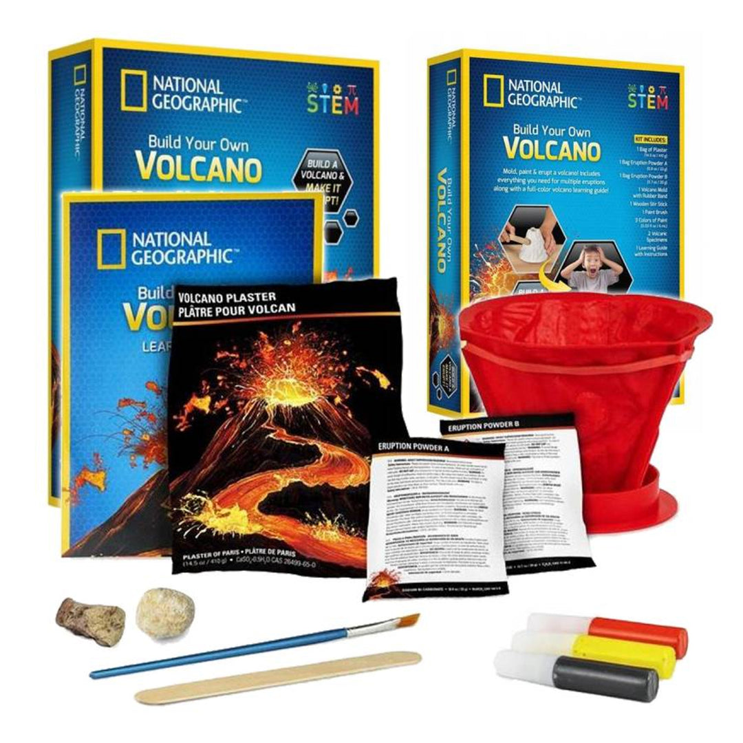 Zestaw National Geographic - Zbuduj własny wulkan (Volcano Science Kit)