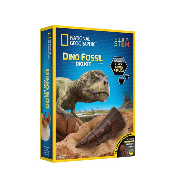 Zestaw National Geographic - Zestaw wykopaliskowy Skamieliny dinozaura (Dino Dig Kit)