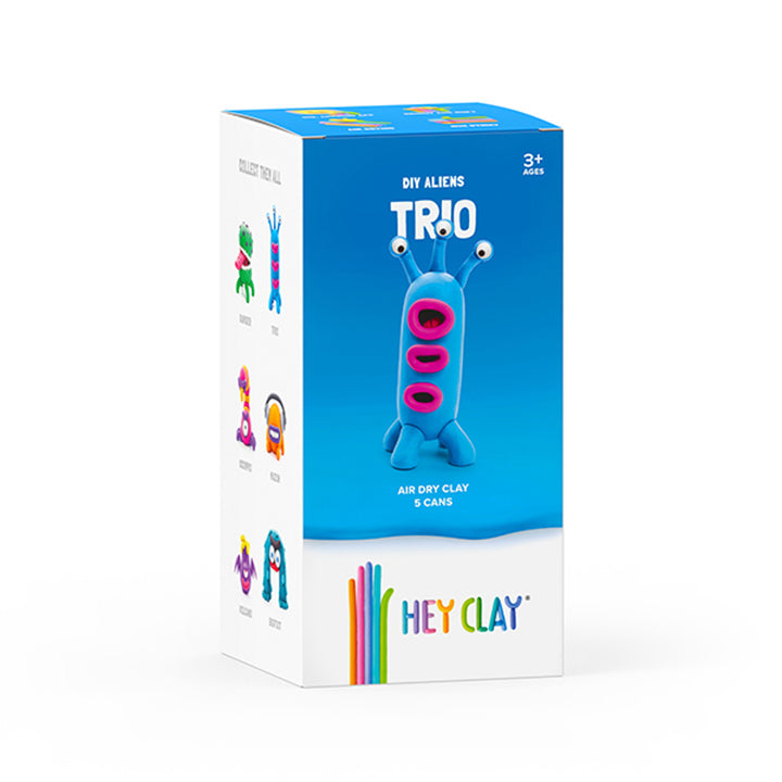 Zestaw kreatywnej masy plastycznej Hey Clay DIY Aliens Trio