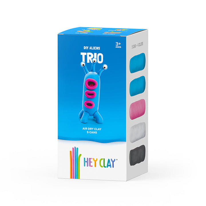 Zestaw kreatywnej masy plastycznej Hey Clay DIY Aliens Trio
