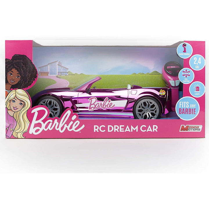 Mondo Motors zestaw Barbie zdalnie sterowany kabriolet