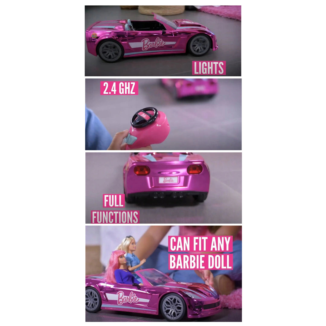 Mondo Motors zestaw Barbie zdalnie sterowany kabriolet