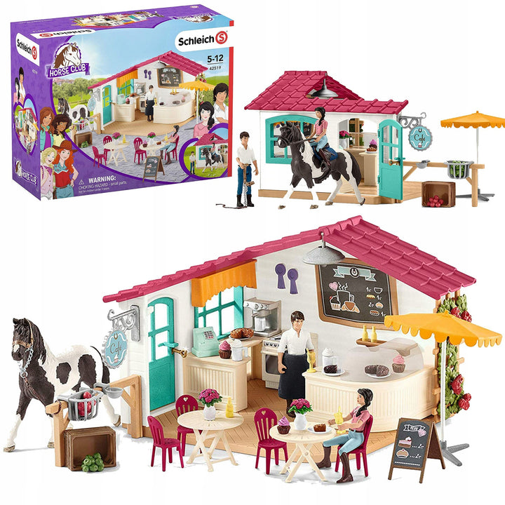 Zestaw Schleich 42519 Horse Club Kawiarnia dla jeźdźców