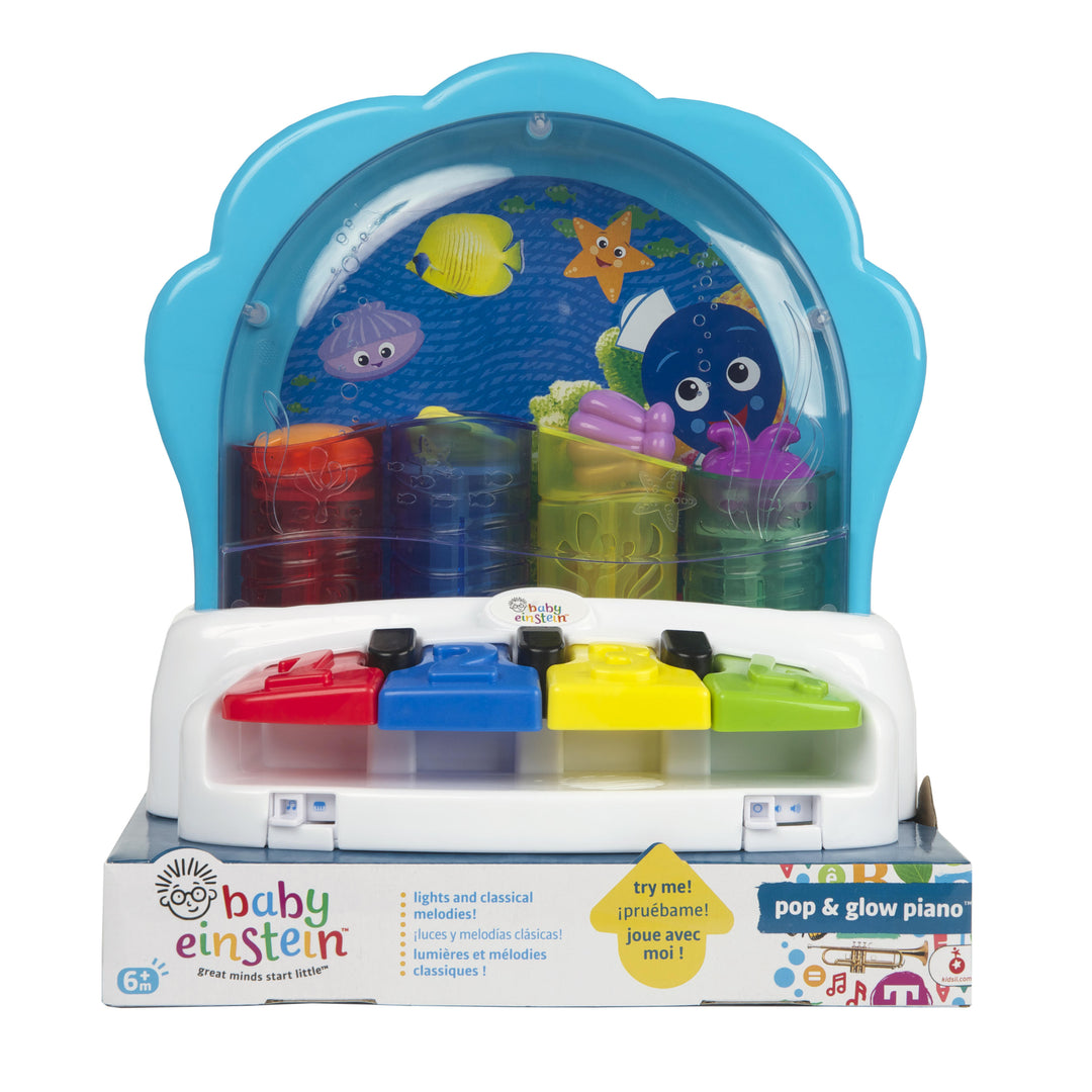 Baby Einstein Interaktywne podświetlane pianinko ze skaczącymi morskimi stworzonkami