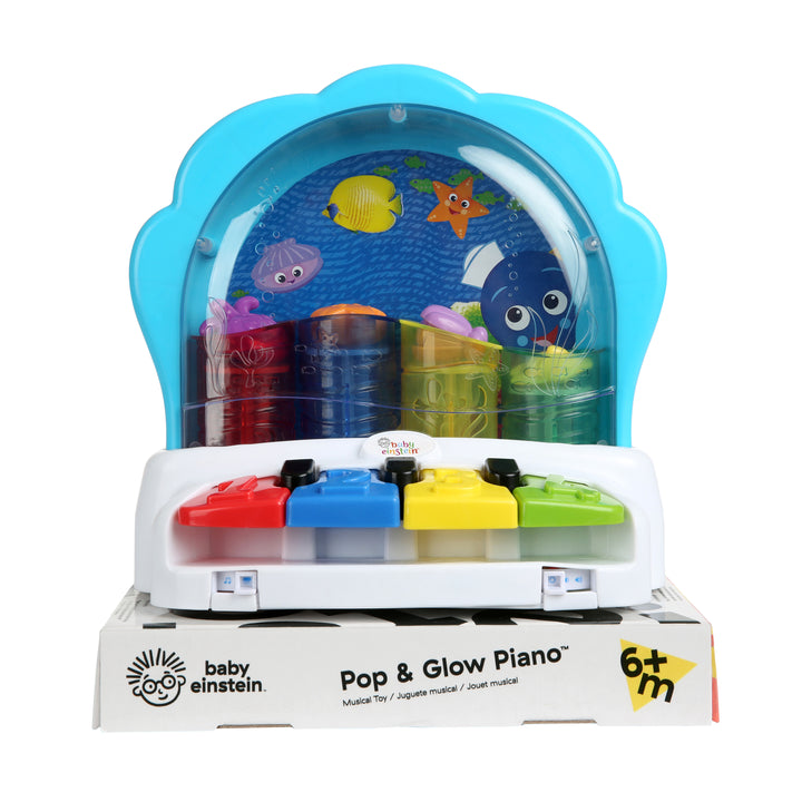 Baby Einstein Interaktywne podświetlane pianinko ze skaczącymi morskimi stworzonkami