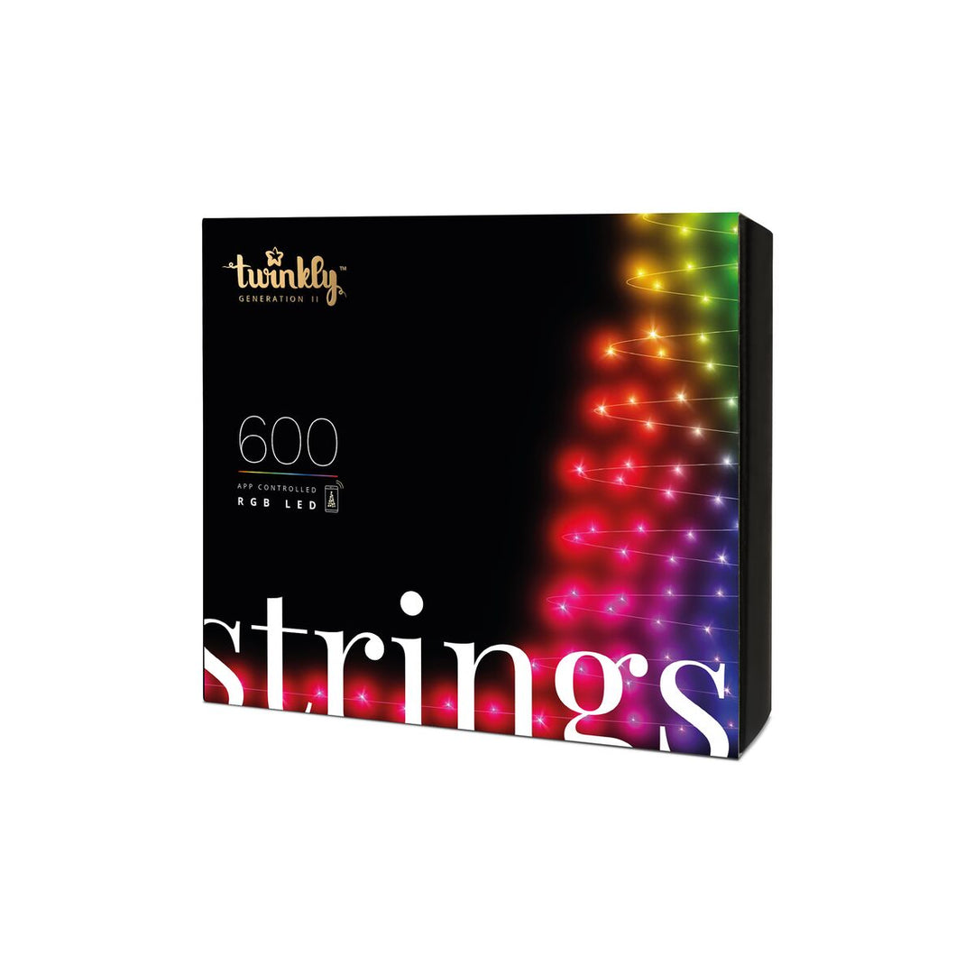 Lampki choinkowe smart Twinkly Strings 600LED RGB 48m