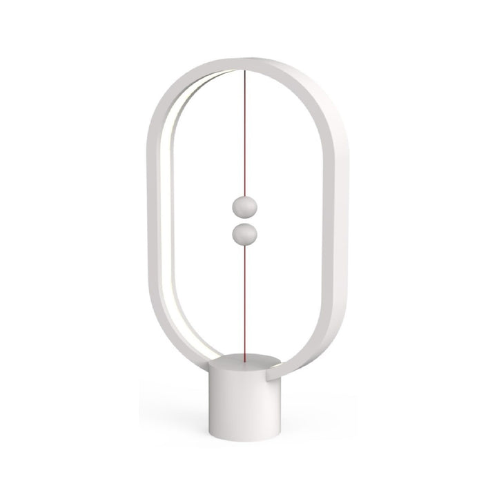 Lampa Allocacoc HENG Balance Lamp Ellipse USB-C - biała