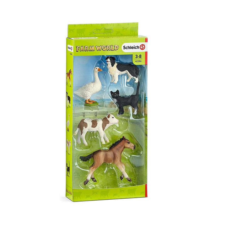 Schleich Zestaw 5 zwierząt gospodarskich Farm World 42386