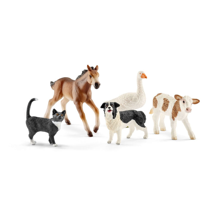 Schleich Zestaw 5 zwierząt gospodarskich Farm World 42386