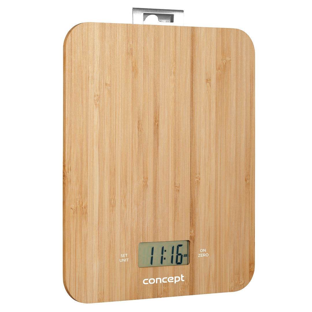 Waga kuchenna cyfrowa 15 kg concept bamboo vk5714 LCD