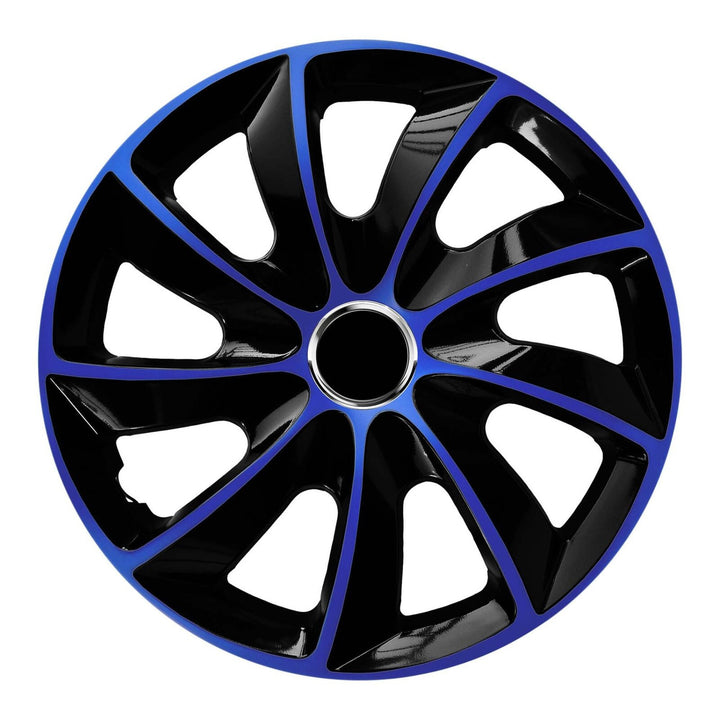 Kołpaki 14" NRM EXTRA STIG BLUE BLACK niebiesko-czarne 4 sztuki