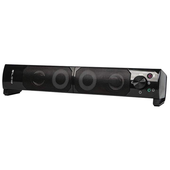 Głośniki komputerowe 2.0 soundbar Blow MS-28 wielokolorowe podświetlenie LED RGB