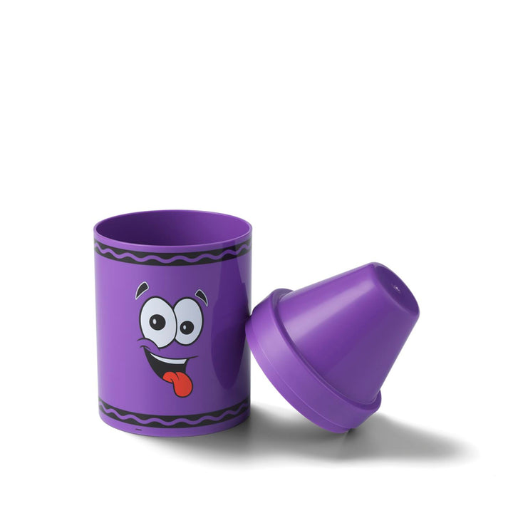 Pojemnik w kształcie kredki średni Crayola fioletowy