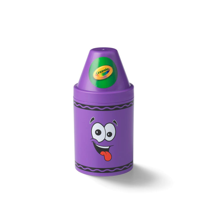 Pojemnik w kształcie kredki średni Crayola fioletowy