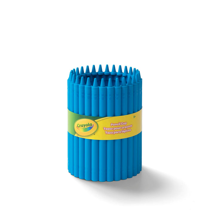 Pojemnik biurkowy na przybory szkolne Crayola niebieski