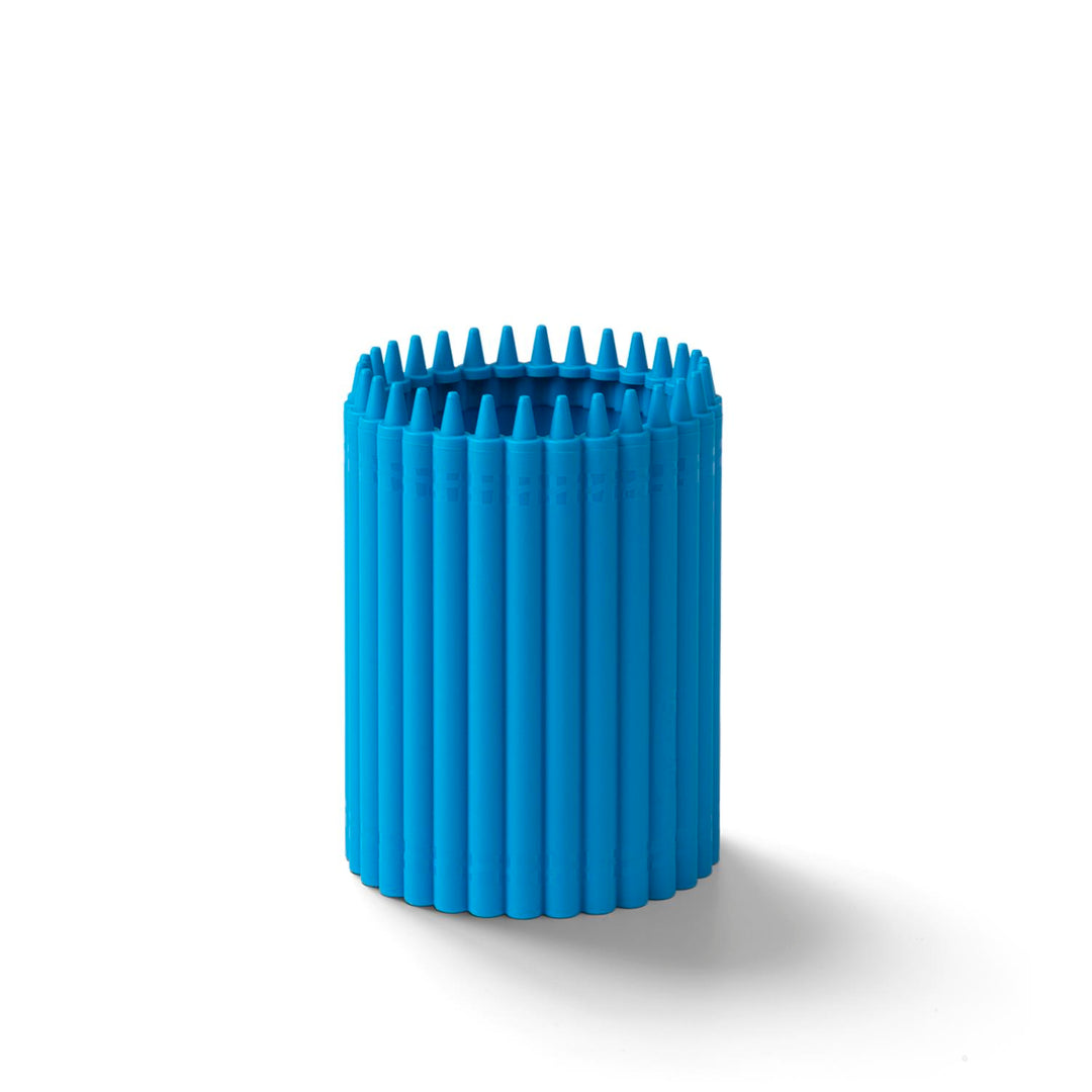 Pojemnik biurkowy na przybory szkolne Crayola niebieski