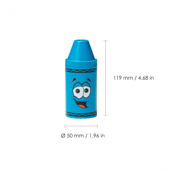 Pojemnik kredka mały z kredkami i rulonem papieru Crayola mix