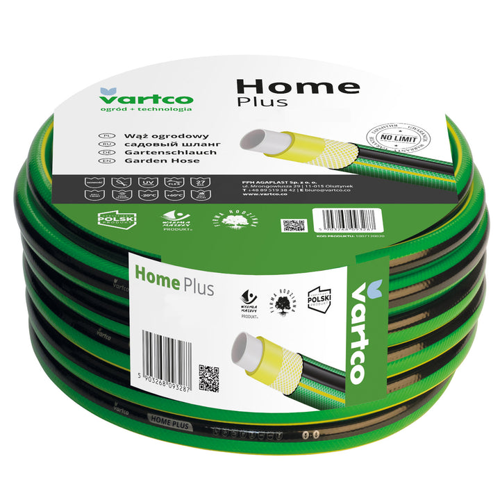 Wąż ogrodowy Vartco Home Plus 3/4" 20m 4 warstwowy