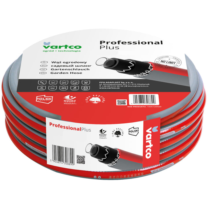 Wąż ogrodowy Vartco Professional Plus 1/2" 50m6 warstwowy