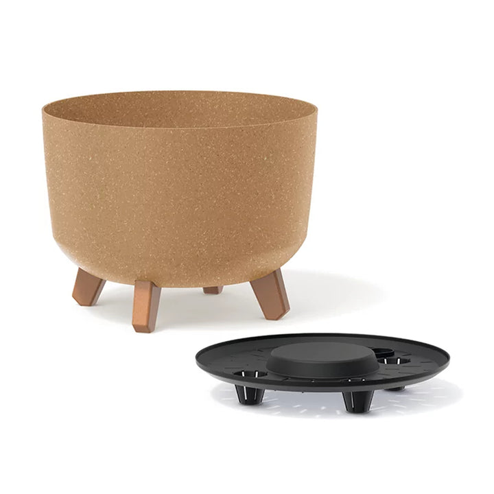 Doniczka Prosperplast Gracia ECO Wood DGRL300W-4665W - kolor naturo ECO