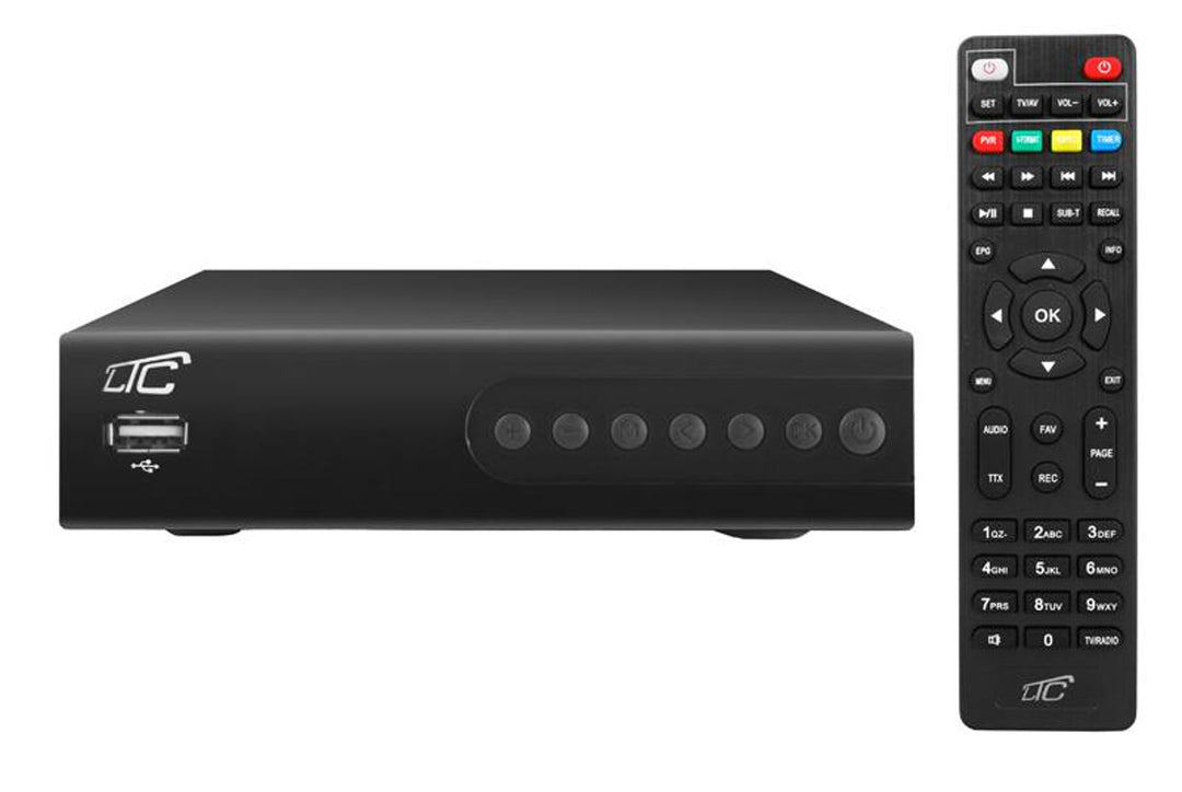 DEKODER TUNER TV NAZIEMNEJ HD DVB-T2 HEVC H.265 HDT204