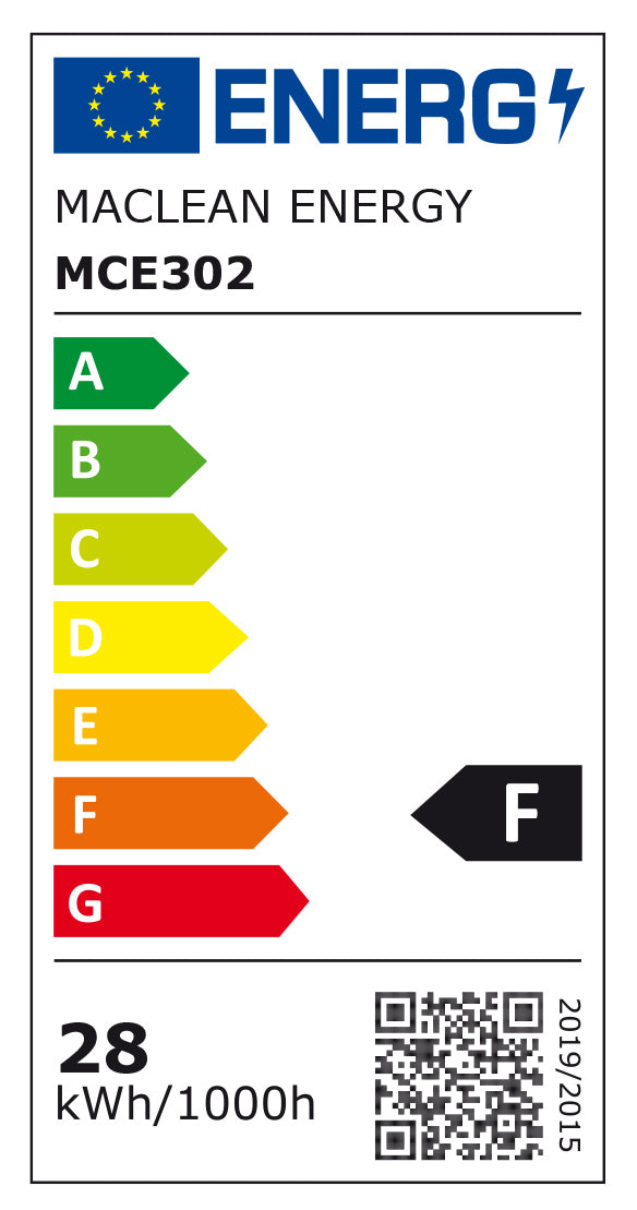 Żarówka LED Maclean, E27, 28W, 220-240V AC, neutralna biała, 4000K, 2940lm, MCE302 NW