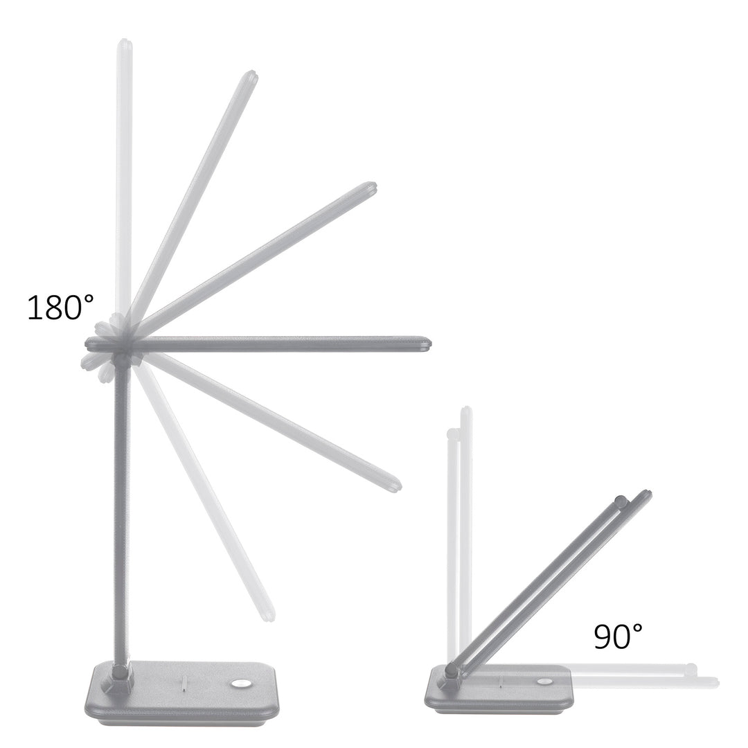 Lampka biurkowa LED Maclean, max. 9W, 220-240V AC, możliwość zmiany barwy, ściemnialna, 450lm, MCE614 W