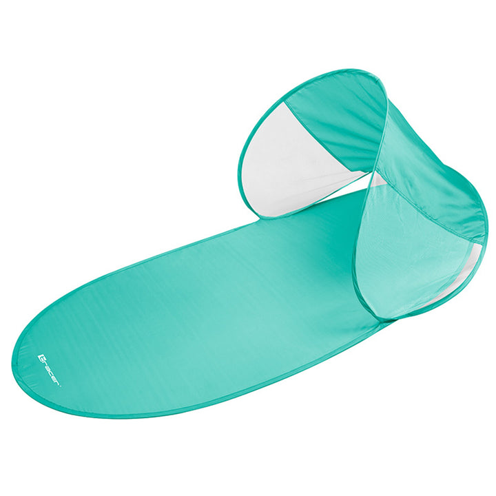 Mata plażowa błyskawiczna z daszkiem Tracer Mint 145x70cm