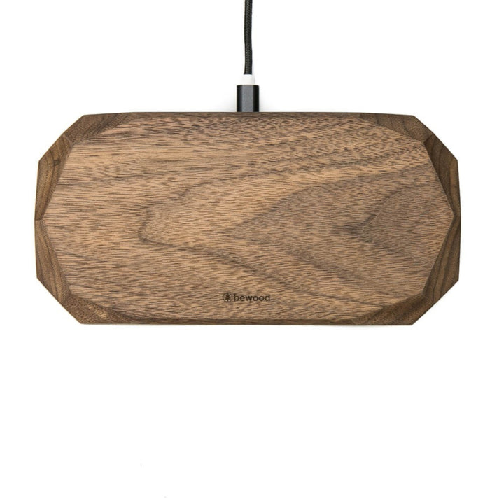 ŁADOWARKA INDUKCYJNA PODWÓJNA BEWOOD DOUBLE QI 10W ORZECH