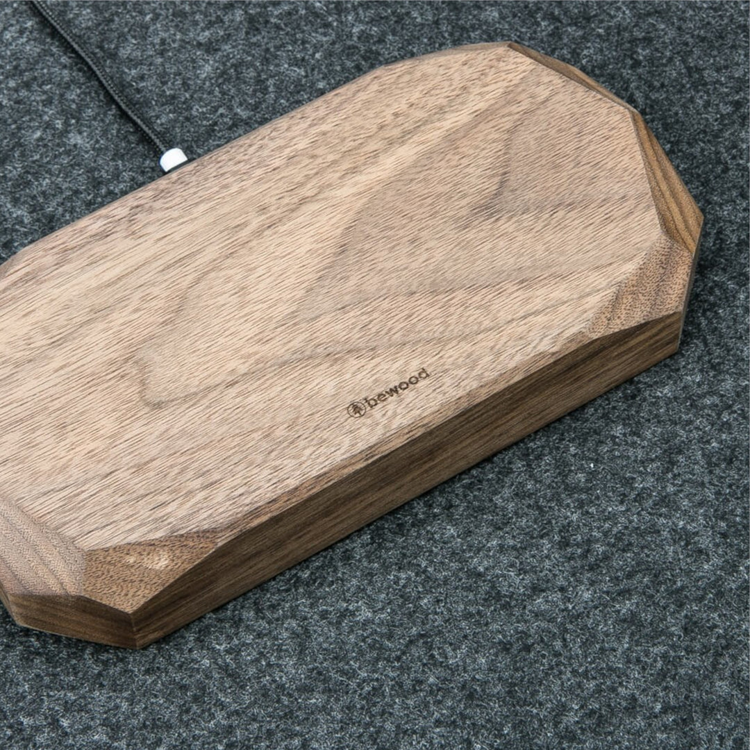 ŁADOWARKA INDUKCYJNA PODWÓJNA BEWOOD DOUBLE QI 10W ORZECH
