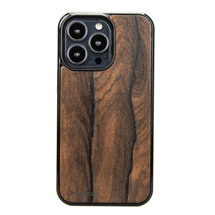 Drewniane etui iphone 13 pro ziricote wysokiej jakości