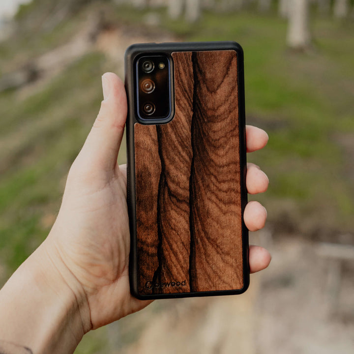 Drewniane etui iphone 13 pro ziricote wysokiej jakości