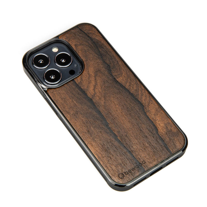 Drewniane etui iphone 13 pro ziricote wysokiej jakości