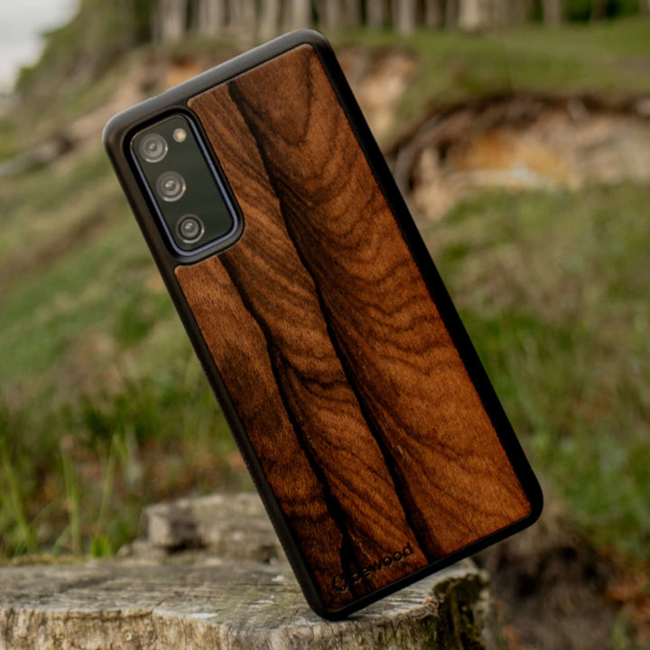 DREWNIANE ETUI IPHONE 13 MINI ZIRICOTE WYSOKIEJ JAKOŚCI